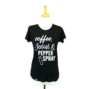 NWT coffee graphic tee
